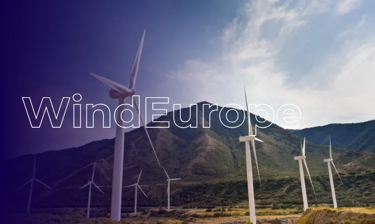wind turbines in a rural setting